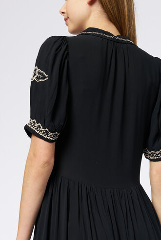 The Great The Elysian Dress Black