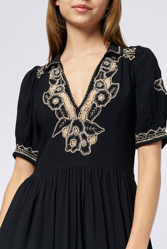 The Great The Elysian Dress Black