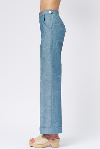 WE-AR4 The Parker Pant Denim Blue