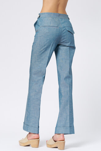 WE-AR4 The Parker Pant Denim Blue