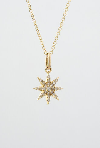 Dana Kellin Fine Diamond Star Gold Necklace