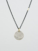 Sarah McGuire SKU: 10-376W, URSA MINOR 18" NECKLACE, SILVER DISK