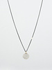 Sarah McGuire SKU: 10-376W, URSA MINOR 18" NECKLACE, SILVER DISK