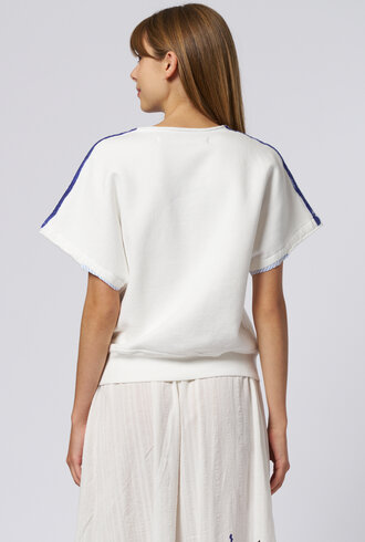 Raquel Allegra Lovely Sweatshirt Royal Painted