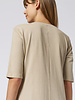 Raquel Allegra Bianca Drama Maxi Dress Clay