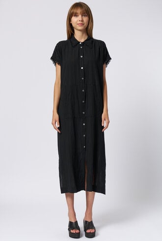 Raquel Allegra SKU:RDRC929, SS Caftan, Black