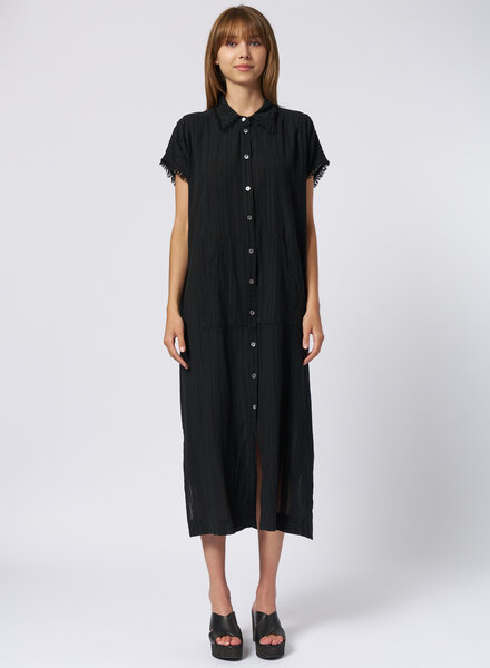 Raquel Allegra SS Caftan Black