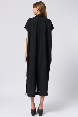 Raquel Allegra SKU:RDRC929, SS Caftan, Black