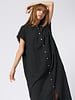 Raquel Allegra SKU:RDRC929, SS Caftan, Black