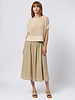Raquel Allegra Micro Pullover White Marled