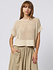 Raquel Allegra Micro Pullover White Marled