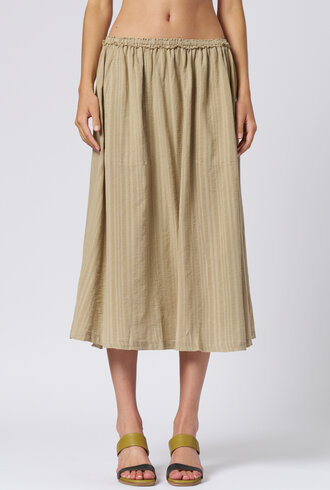 Raquel Allegra Day Skirt Clay