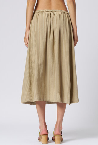 Raquel Allegra Day Skirt Clay
