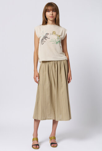 Raquel Allegra Billboard Tee Ivory