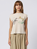 Raquel Allegra Billboard Tee Ivory