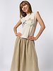 Raquel Allegra Billboard Tee Ivory