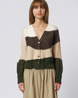 Raquel Allegra Matisse Cardigan Neutral