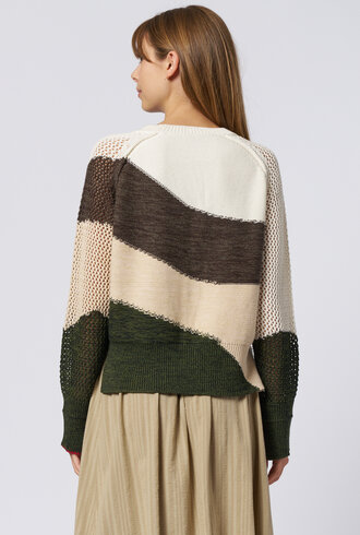 Raquel Allegra SKU:RSWB941, Matisse Cardigan, Neutral