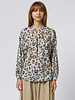 Raquel Allegra Dee Blouse Blue Leopard