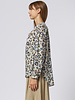Raquel Allegra Dee Blouse Blue Leopard