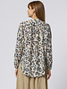 Raquel Allegra Dee Blouse Blue Leopard