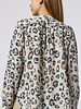 Raquel Allegra Dee Blouse Blue Leopard