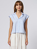 Raquel Allegra Nikki Shirt Blue Stripe