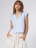 Raquel Allegra Nikki Shirt Blue Stripe