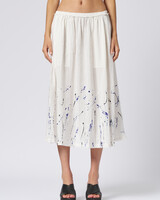 Raquel Allegra Day Skirt Splatter