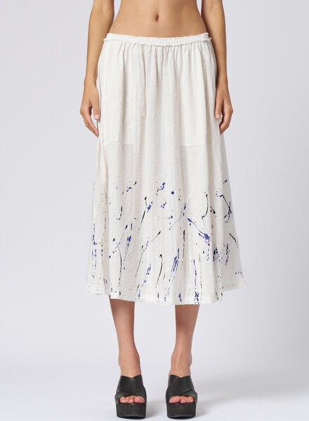 Raquel Allegra Day Skirt Splatter