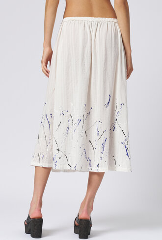Raquel Allegra Day Skirt Splatter