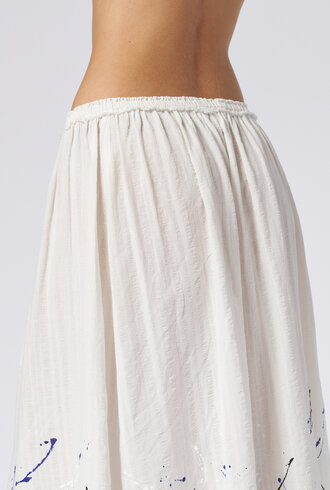 Raquel Allegra Day Skirt Splatter