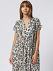 Raquel Allegra Talitha Caftan Blue Leopard