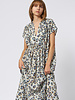 Raquel Allegra Talitha Caftan Blue Leopard