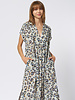 Raquel Allegra Talitha Caftan Blue Leopard