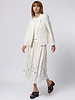 Raquel Allegra Pico Blazer Ivory
