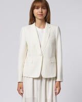 Raquel Allegra Pico Blazer Ivory