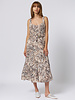 Raquel Allegra Flo Dress Brown Zebra
