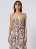 Raquel Allegra Flo Dress Brown Zebra