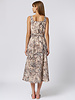 Raquel Allegra Flo Dress Brown Zebra
