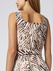 Raquel Allegra Flo Dress Brown Zebra