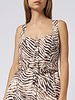 Raquel Allegra Flo Dress Brown Zebra