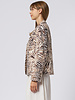 Raquel Allegra Pico Blazer Brown Zebra