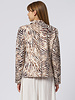 Raquel Allegra Pico Blazer Brown Zebra