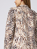 Raquel Allegra Pico Blazer Brown Zebra