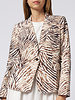 Raquel Allegra Pico Blazer Brown Zebra