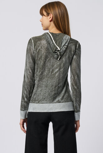 Kokun Over Dye Hoodie Olive