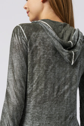 Kokun Over Dye Hoodie Olive