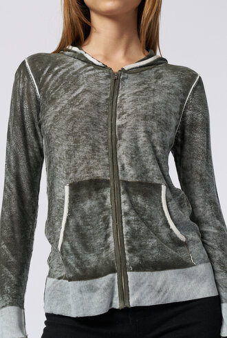 Kokun Over Dye Hoodie Olive