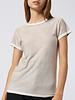 Kokun Short Sleeve Over Dye Crew Oak